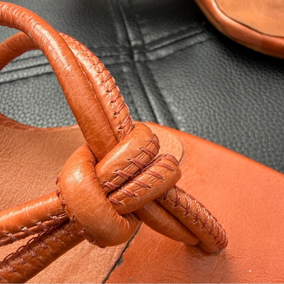 L'INTERVALLE Terracotta Strappy Heels - Picture 4 of 12